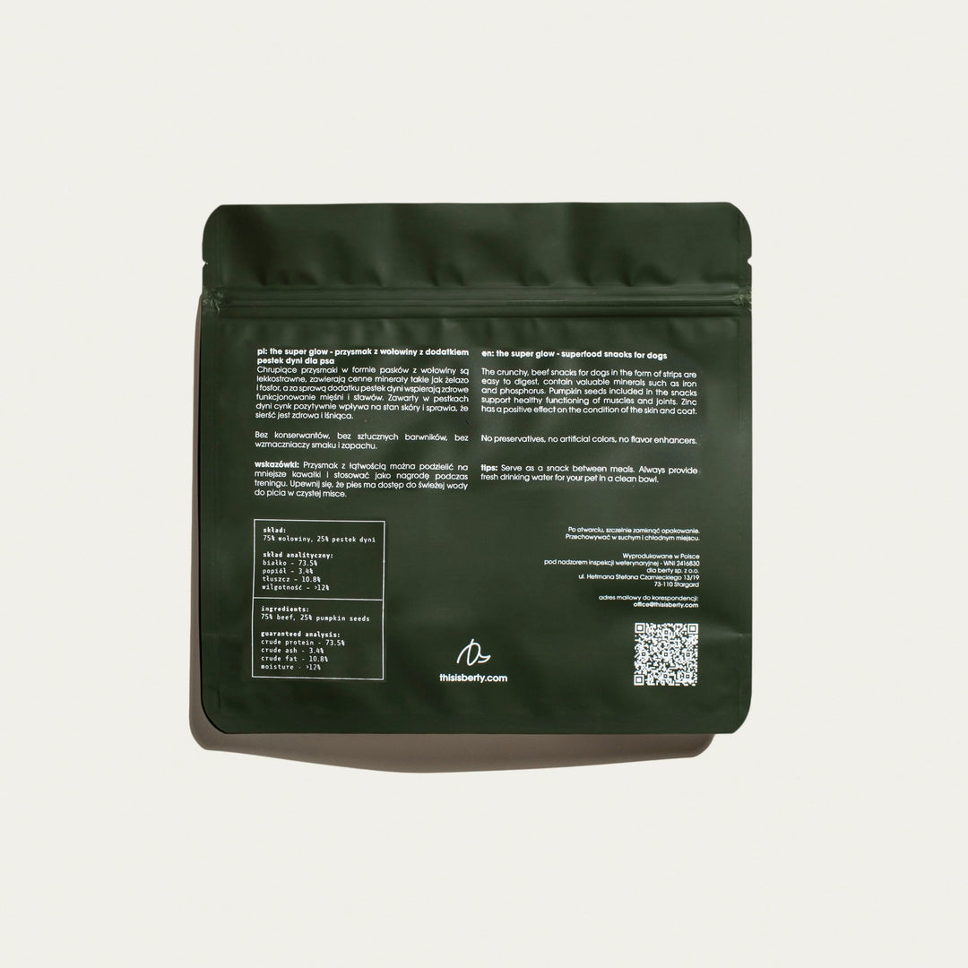 Berty Superfood Pamlsky The Super Glow