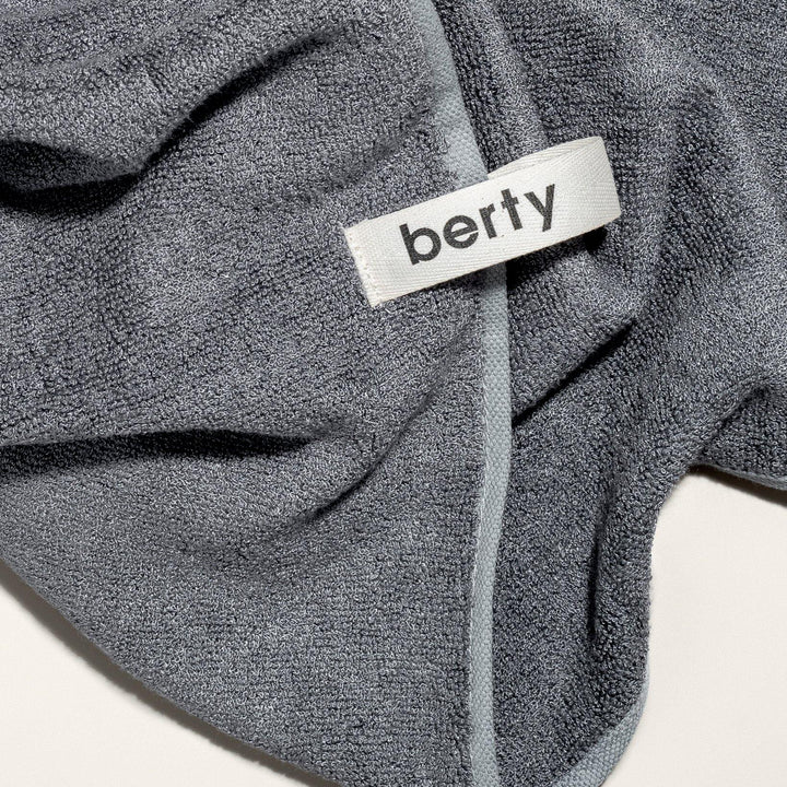 Berty Antibacterial Paw and Face Towel Dark Stone 