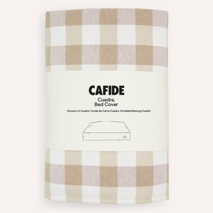 Cafide Potah na pelíšek Cuadra Vichy Beige