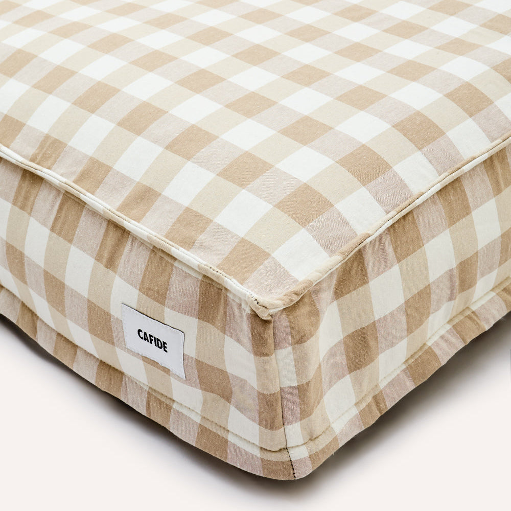 Cafide Potah na pelíšek Cuadra Vichy Beige