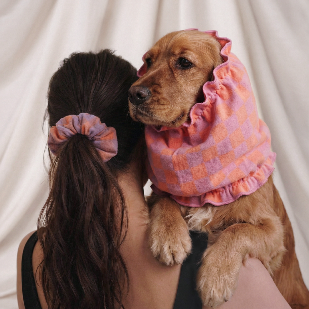 Cafide Gumička Noa Scrunchie Vichy