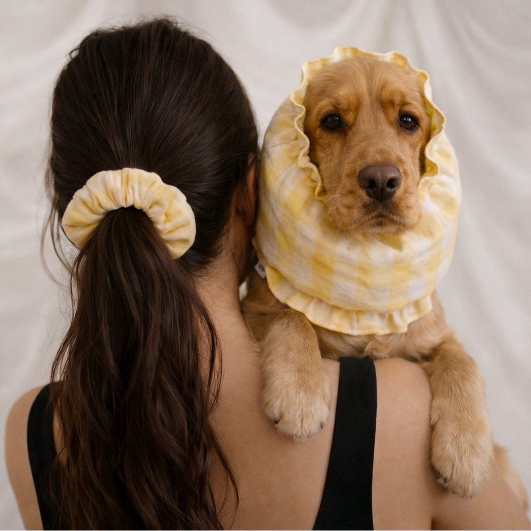 Cafide Gumička Noa Scrunchie Vichy