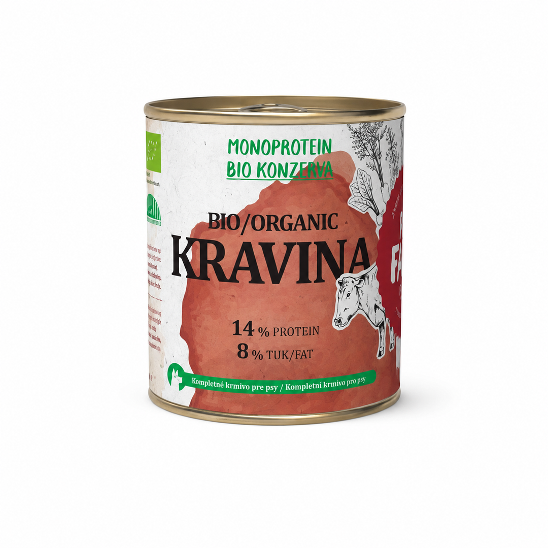 Pet Farm Food Konzerva Kravina