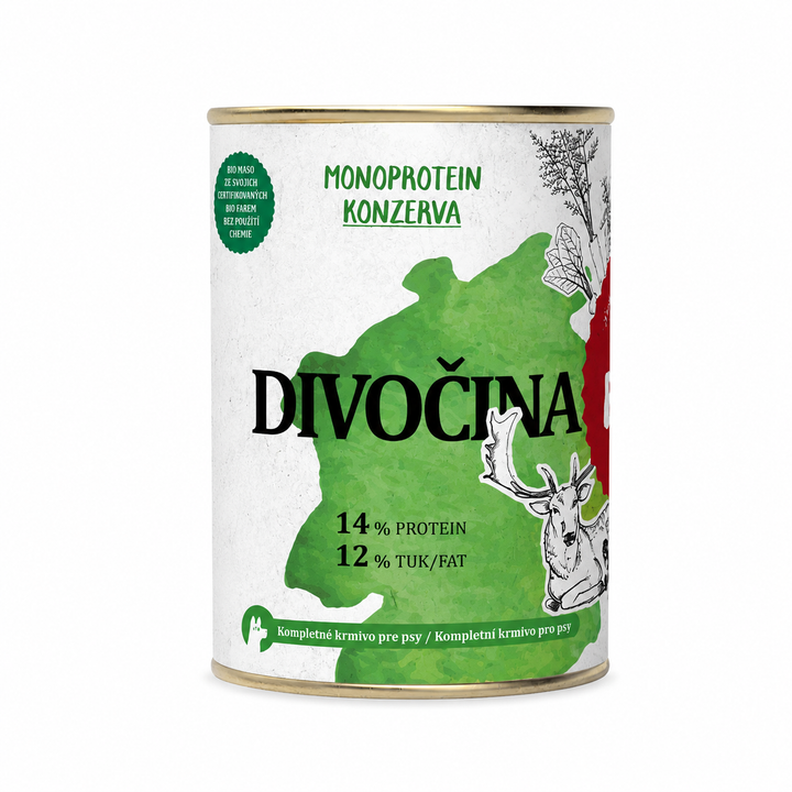 Pet Farm Food Konzerva Divočina