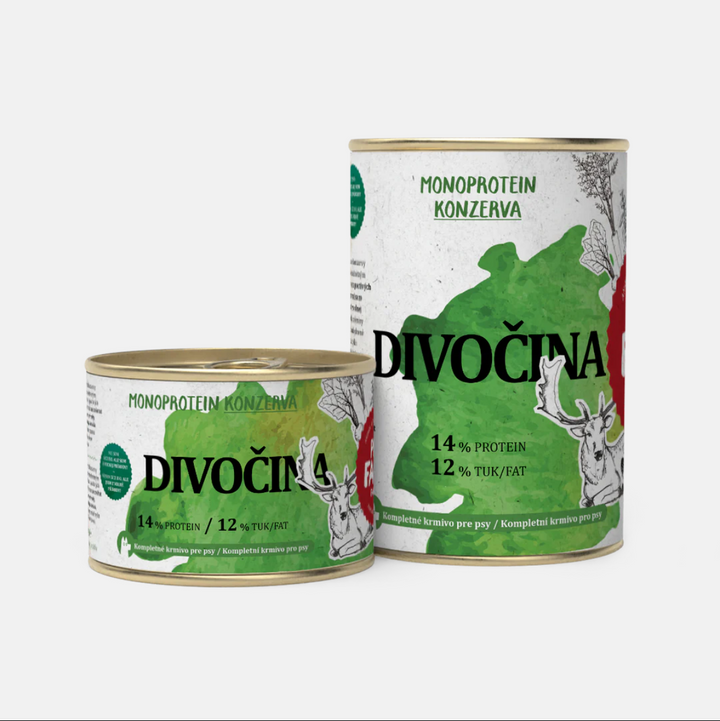 Pet Farm Food Konzerva Divočina