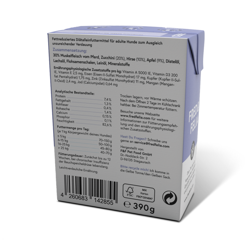 Fred&Felia Konzerva Intestinal Diet