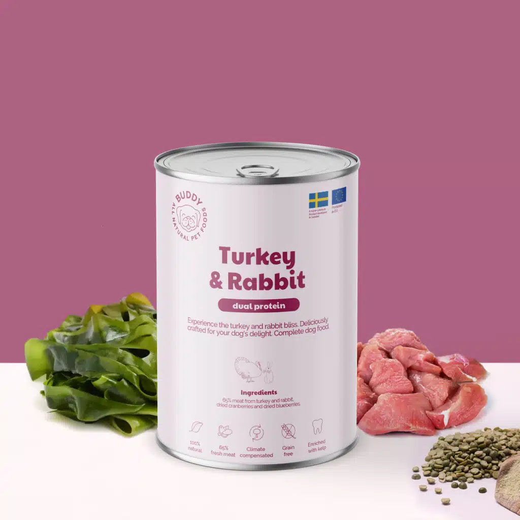 Buddy Konzerva Turkey & Rabbit