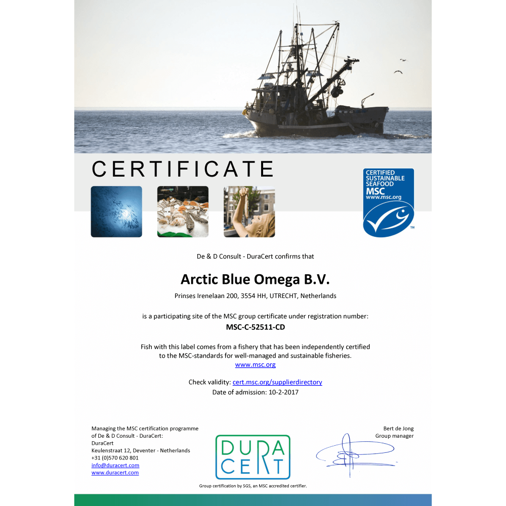 Arctic Blue Rybí Olej