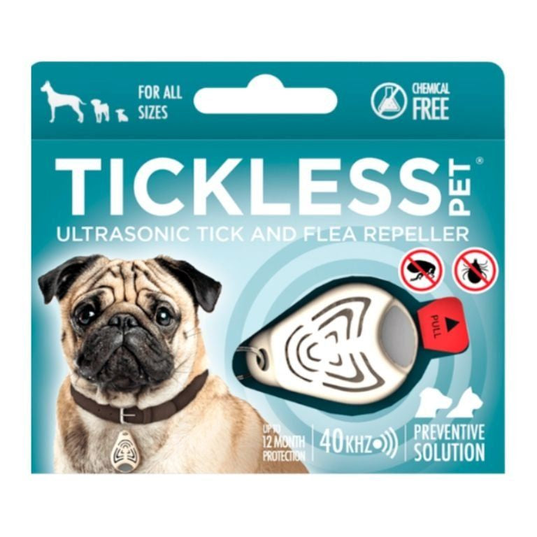Tickless Pet Ultrazvukový odpuzovač klíšťat Béžový