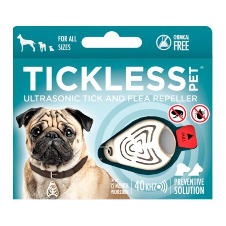 Tickless Pet Ultrazvukový odpuzovač klíšťat Béžový