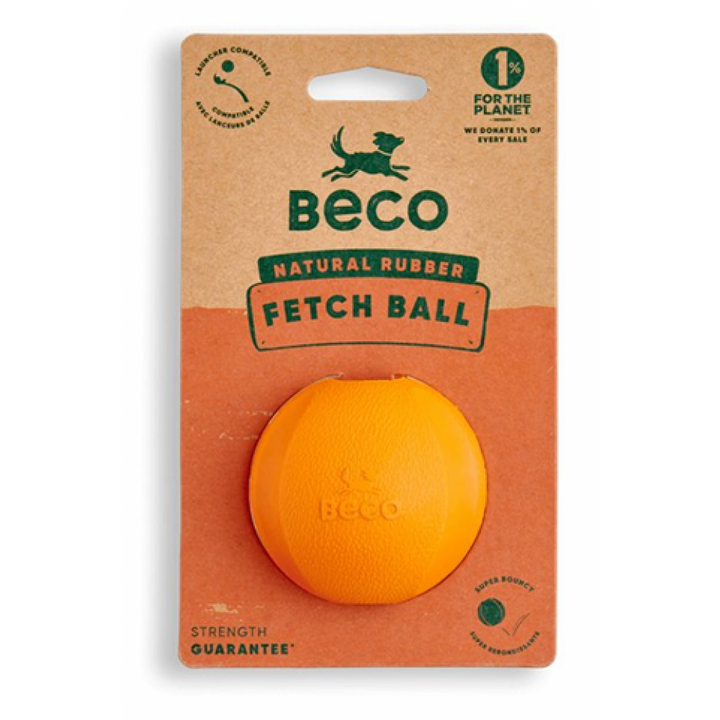 Beco Hračka Fetch Ball Oranžová