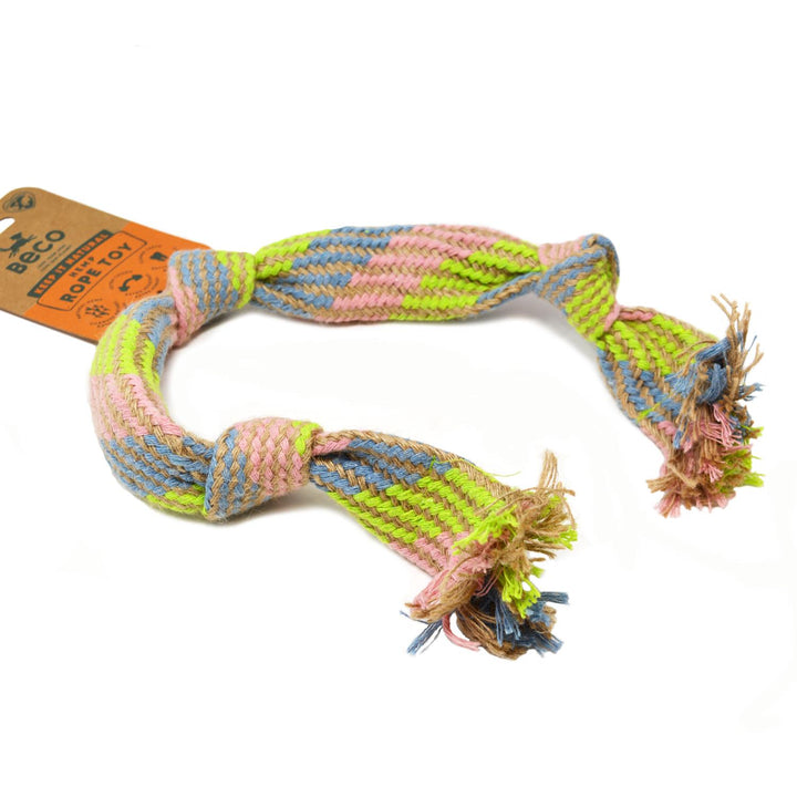 Beco Hračka Hemp Squeaky Rope