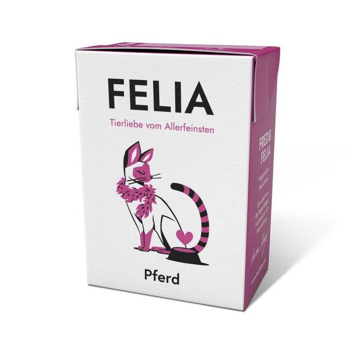 Fred&Felia Konzerva pro kočky Kůň