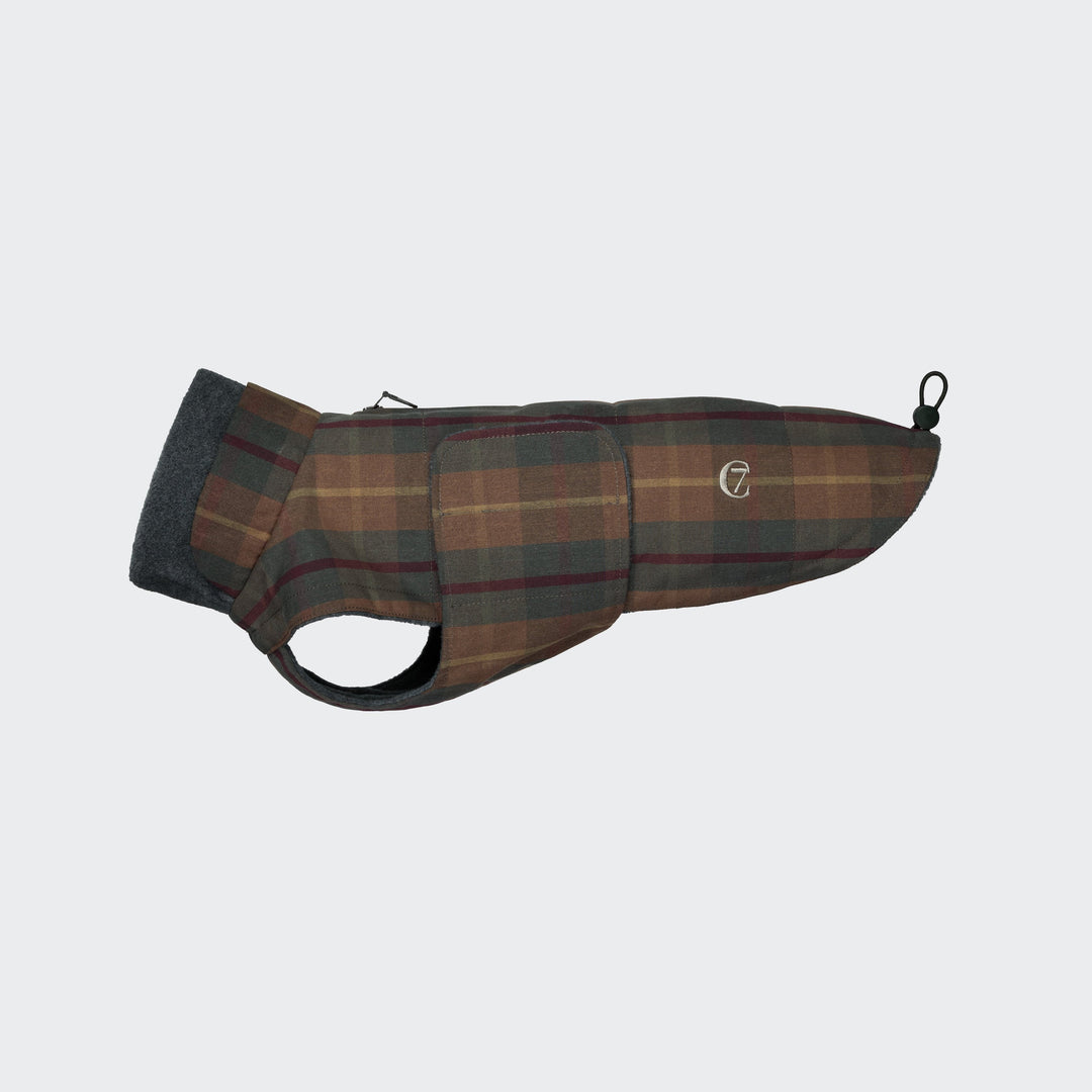 Cloud7 Kabátek pro jezevčíky Brooklyn Tartan