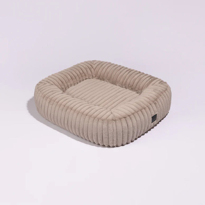 Pillow Villa Manšestrový pelíšek Pebble Taupe