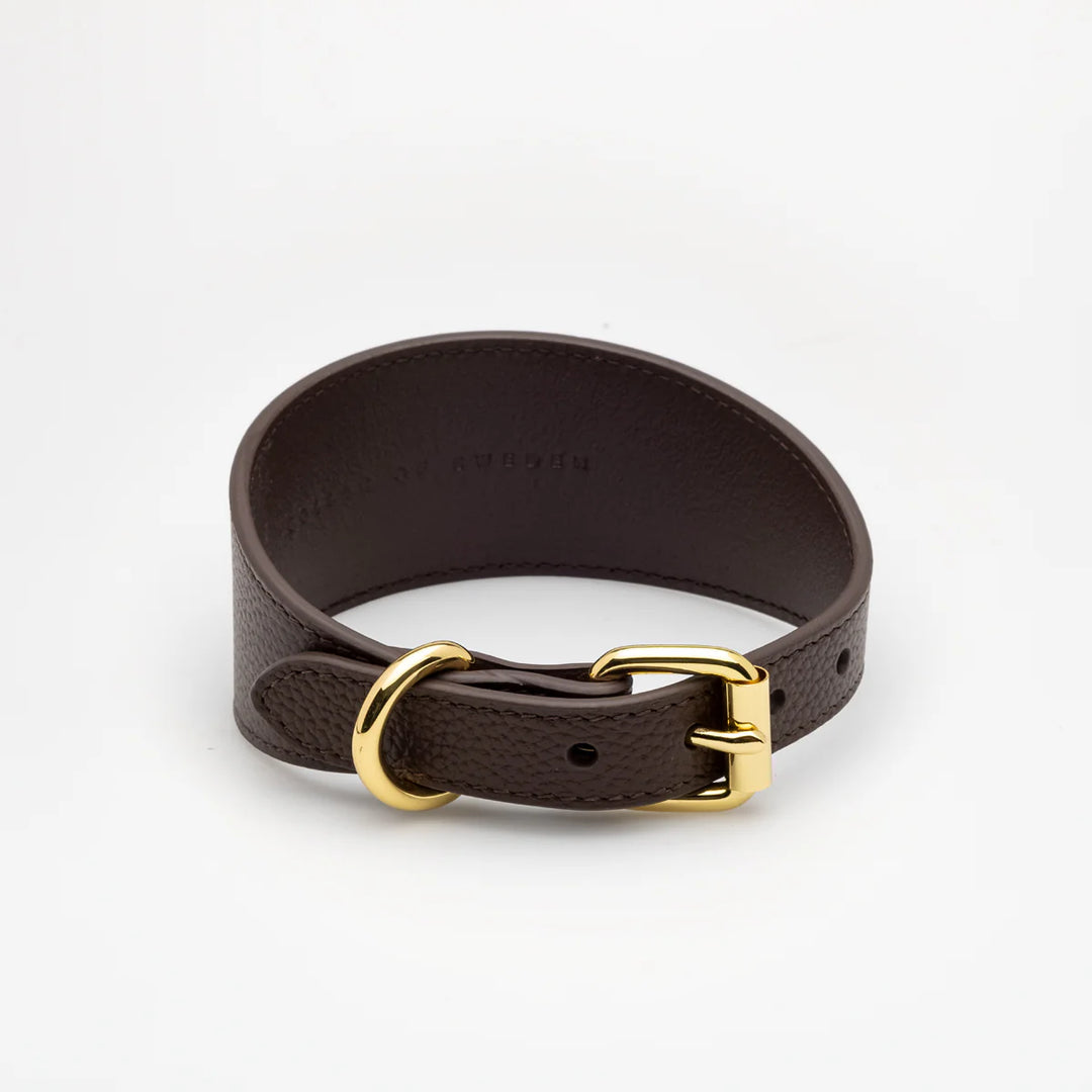 Collar of Sweden Kožený široký obojek Leather