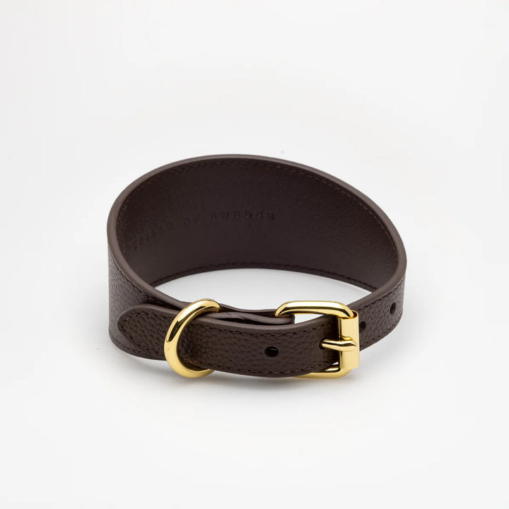 Collar of Sweden Kožený široký obojek Leather